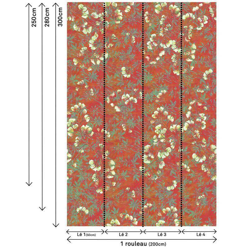 Papier peint intissé motif Shindo 1