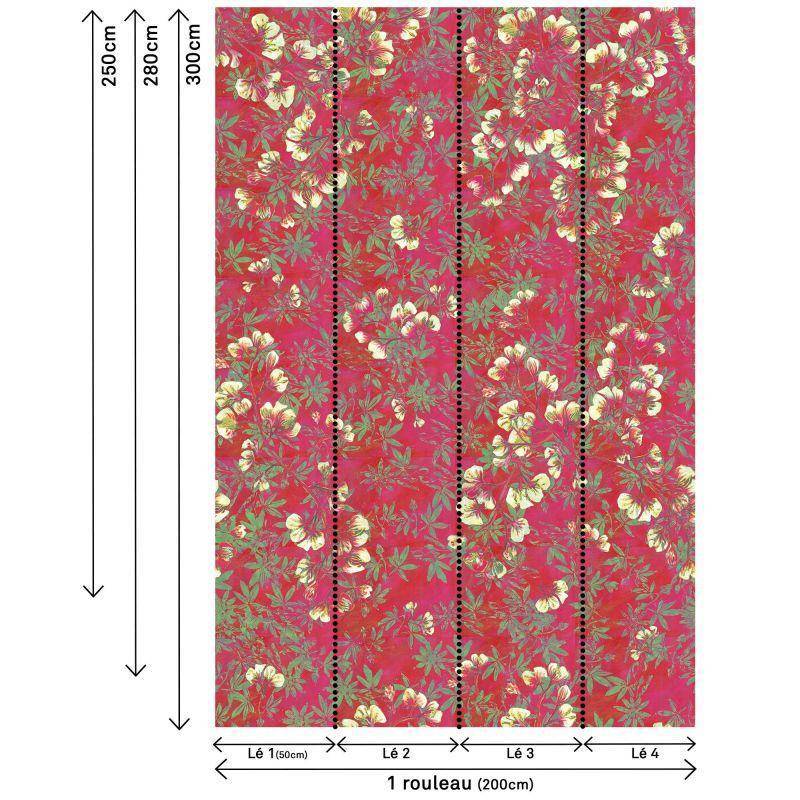 Papier peint intissé motif Shindo 3