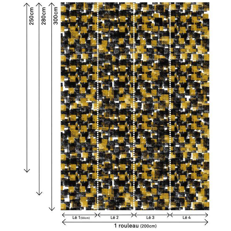 Papier peint intissé motif Caror 2