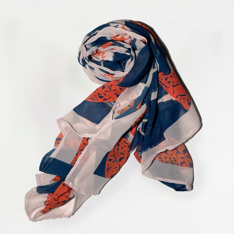 Foulard à motif Umi