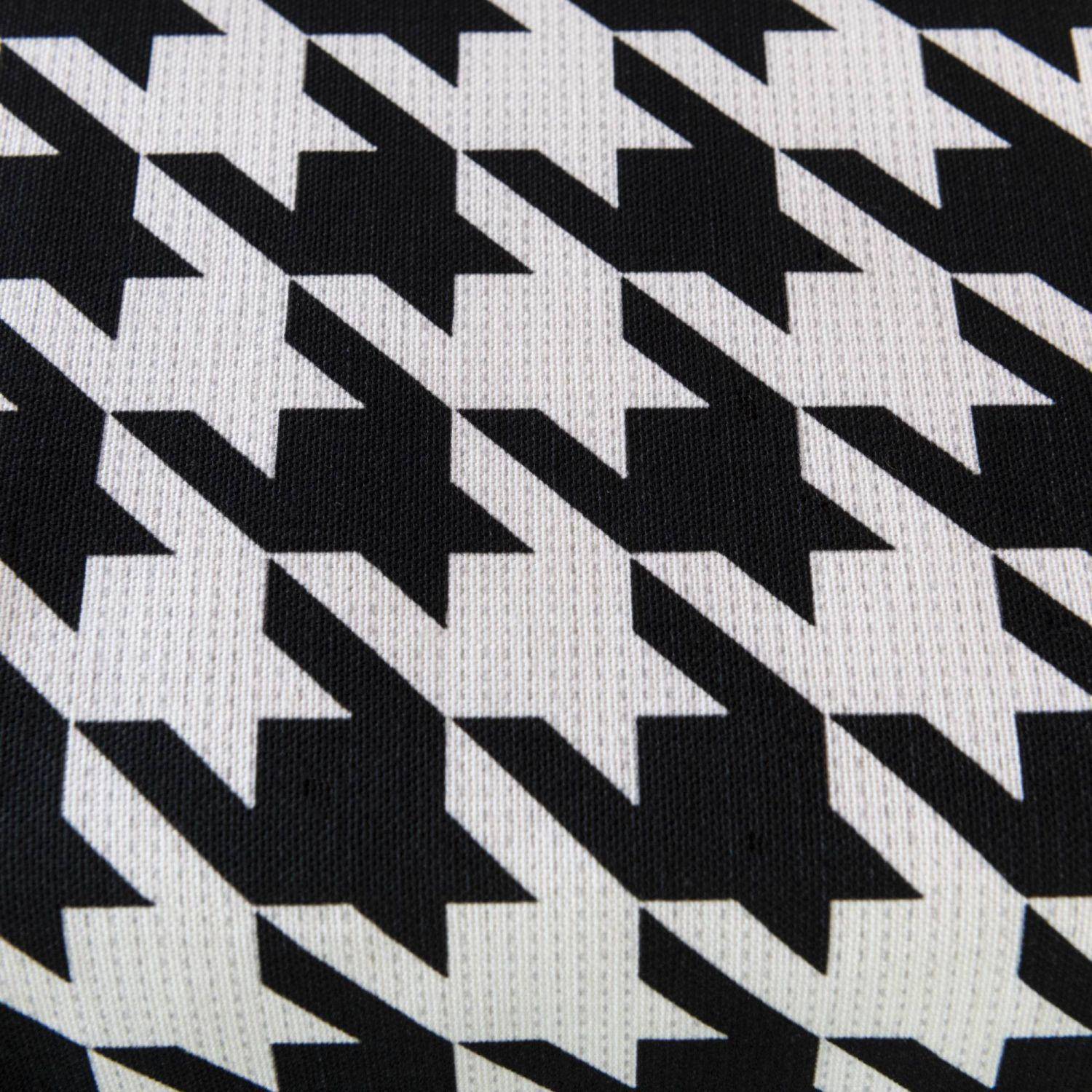 Nappe en coton motif Pied de coq carré