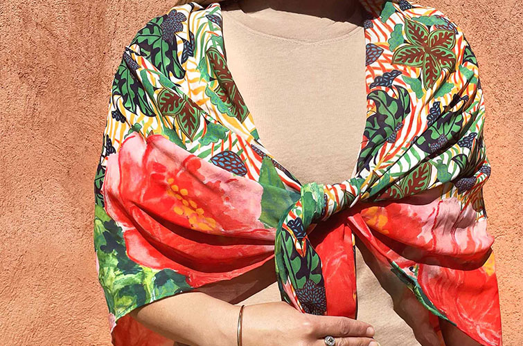 Foulards l&eacute;gers pour l&#039;&eacute;t&eacute;